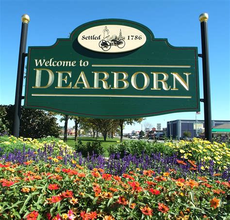 Dearborn city - Jul 5, 2017 · Dearborn now boasts the largest and most diverse Arab community in the US, and of the city's 98,000 residents, more than 30 per cent identify as Arab-American or claim some form of Arab descent. "There are more than 35,000 museums in this country, but not a single one was telling the Arab-American story in a way that the community deemed ... 